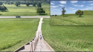 Cahokia Mounds State historic site Collinsville IL [upl. by Ddej]