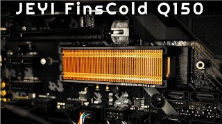 Test chłodzenia dla dysków NVMe 3 Radiator M2 JEYI Q150 FinsCold WD SN850 [upl. by Harmonia]