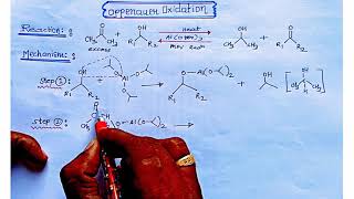 Oppenauer Oxidation Reaction  BSc  Oxidation of secondary alcohol [upl. by Fitton]