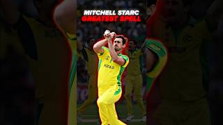 Mitchell Starc most dangerous spell 🔥 cricket mitchellstarc [upl. by Corine461]