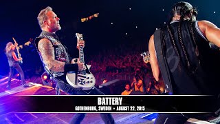 Metallica Battery Gothenburg Sweden  August 22 2015 [upl. by Socram]