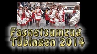 Fasnetsumzug Tübingen 2014 [upl. by Ditter]