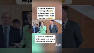 Michele Bolsonaro faz declaração shorts [upl. by Middlesworth]