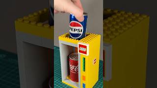 Working Lego Soda Vending Machine lego [upl. by Nirual125]