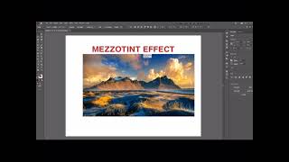 How to apply mezzotint effect [upl. by Eirased16]