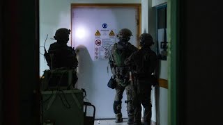 Israels Armee HamasTunnel in AlShifa Krankenhaus gefunden [upl. by Fenelia]