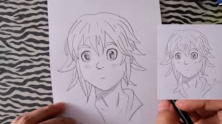 Come disegnare MELIODAS [upl. by Nollaf]