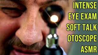 Intense Otoscope Eye Exam ASMR [upl. by Nwahsel]