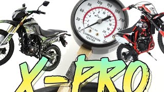 XPro dirt bike compression test [upl. by Furlani]