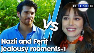 Full Moon English Subtitle  Nazli And Ferit Jealousy Moments  1  Dolunay [upl. by Howzell]