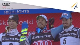 Highlights  Jansrud dominates the SuperG in Santa Caterina  FIS Alpine [upl. by Ater]