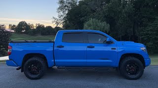 Nitto Ridge Grapplers mounted on my Toyota Tundra TRD Pro [upl. by Imij]