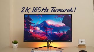 Monitor 2K QHD 165Hz Termurah  Tecware Prime F27161Q [upl. by Acirt]