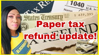 🛑 Tax refund 2022  tax refund 2021 IRS Mailed tax refund status update [upl. by Jephum]