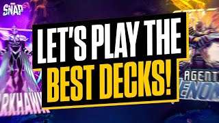 Playing The Best Agent Venom Deck in Marvel Snap  Breakdown amp Gameplay [upl. by Yetnruoc]