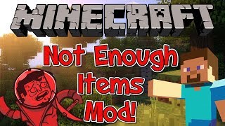 Minecraft 174 Mod The Not Enough Items Mod  Attack of the BTeam Modpack [upl. by Windzer700]