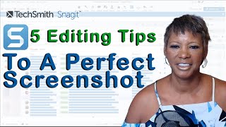 SnagIt 2024 Beginners Perfectly Editing Screenshots under 5Minute [upl. by Ojeillib]