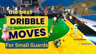 The best DRIBBLE MOVES for SMALL GUARDS in NBA2k25 w tutorial and CONTROLLER CAM [upl. by Westbrooke]