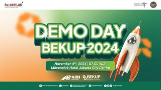 Demoday Baparekraf for Startup BEKUP 2024 [upl. by Caneghem]