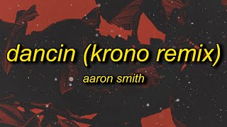 Aaron Smith  Slay x Dancin KRONOTikTok Remix sped up Lyrics  slay slay tiktok [upl. by Suruat]