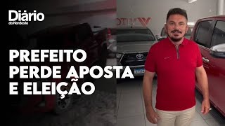 Prefeito de Morada Nova aposta três carros Hilux em eleição de candidato e perde carros [upl. by Akemor]