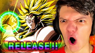 UNHINGED LR Broly SUMMONS Dokkan Battle Worldwide Celebration part 2 [upl. by Ark]