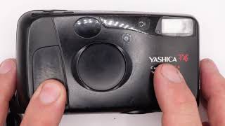 For cleaning dust going over how to open Yashica T4 front plate [upl. by Idnal483]