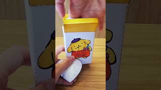 Unboxing Sanrio blind box 🖤 fyp papercraft blindbox sanrio [upl. by Lion]