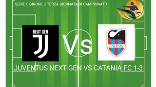 SERIE C GIRONE C GLI HIGHLIGHTS JUVENTUS NEXT GEN VS CATANIA 13 [upl. by Assirialc149]