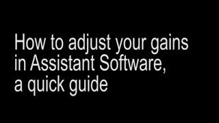 Adjusting amp Setting Your Gains in Naza Assistant Naza Light amp V2 [upl. by Mike30]