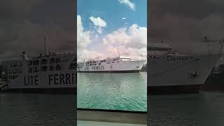 Light ferries ship sea waves voyage boat liteferries ferry shorts travel live update li [upl. by Arie]