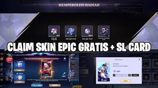 CLAIM SKIN EPIC GRATIS  STARLIGHT CARD DAN SKIN LESLEY ANNUAL STARLIGHT  MOBILE LEGENDS [upl. by Romeyn]