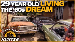 29 Year old LIVING the 60s DREAM in 2024 Resurrecting Rare Fords  Barn Find hunter [upl. by Kloster]