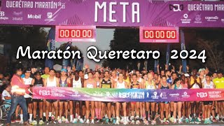 Maratón Queretaro 2024 [upl. by Aztilem]