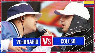 VISIONARIO vs COLOSO  Octavos  Red Bull Batalla Final Nacional Colombia 2024 [upl. by Notsecnirp]