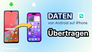 Daten von Android auf iPhone 15 übertragen  SO EINFACH 2024 [upl. by Eelrahs870]