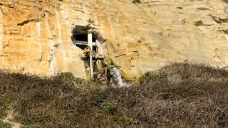 Cliffside tunnel Samphire Hoe When common sense prevails [upl. by Eachelle]