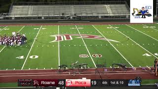 Roane County Raider Football vs Poca High School [upl. by Esidnak]