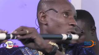 Live Performance by Malian Flutist Cheikh Diallo on TFSS La Télé Fait Son Show [upl. by Lundquist]