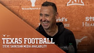 Steve Sarkisian Media Availability Aug 14 2023 [upl. by Attiuqaj]