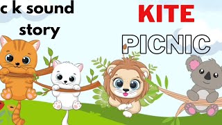 ck sound story for kids  Teach k sound to kids बच्चों को Phonics कैसे पढ़ाये TWINKLING PHONICS [upl. by Anabella490]