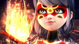 MIRACULOUS LADYBUG FIRE POWER UP TRANSFORMATION🔥🐞  Miraculous Ladybug Season 5 Spoilers  FHD [upl. by Langsdon]