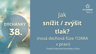 DÝCHÁNKY 38 Jak si snížitzvýšit tlak [upl. by Suiratnauq896]