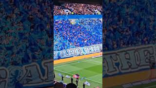 pre match tifo Rangers v Celtic [upl. by Hakilam743]