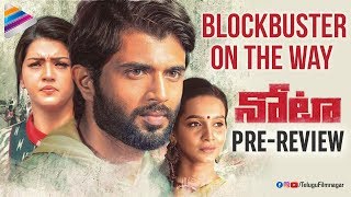 NOTA Movie Pre Review  Vijay Deverakonda  Mehreen  2018 Telugu Movies  Telugu FilmNagar [upl. by Riddle]