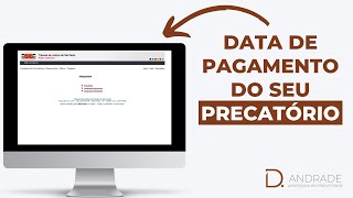 Data de pagamento dos precatórios como consultar no Tribunal de Justiça [upl. by Eyk452]