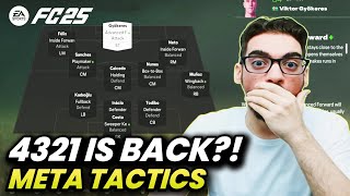 4321 IS BACK BEST META FORMATION amp CUSTOM TACTICS IN FC 25 Ultimate Team [upl. by Lleryd]