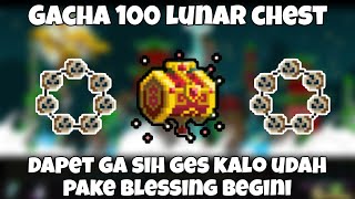 Gacha 100 Lunar Chest di Event Lunar New Year  Growtopia Indonesia [upl. by Nylyaj]