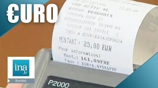 1er paiements en €uro le 2 janvier 1999  Archive INA [upl. by Llehcam388]