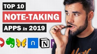 The 10 Best NoteTaking Apps in 2019 [upl. by Ulick]